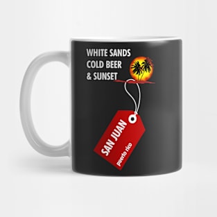 San Juan Sunset Beach Mug